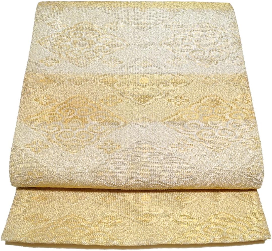 誉田屋源兵衛　袋帯　華文　兆寿尽くし　リバーシブル　六通　金　フォーマル　美品 誉田屋源兵衛 袋帯 華文 兆寿尽くし リバーシブル 六通 金 フォーマル 美品